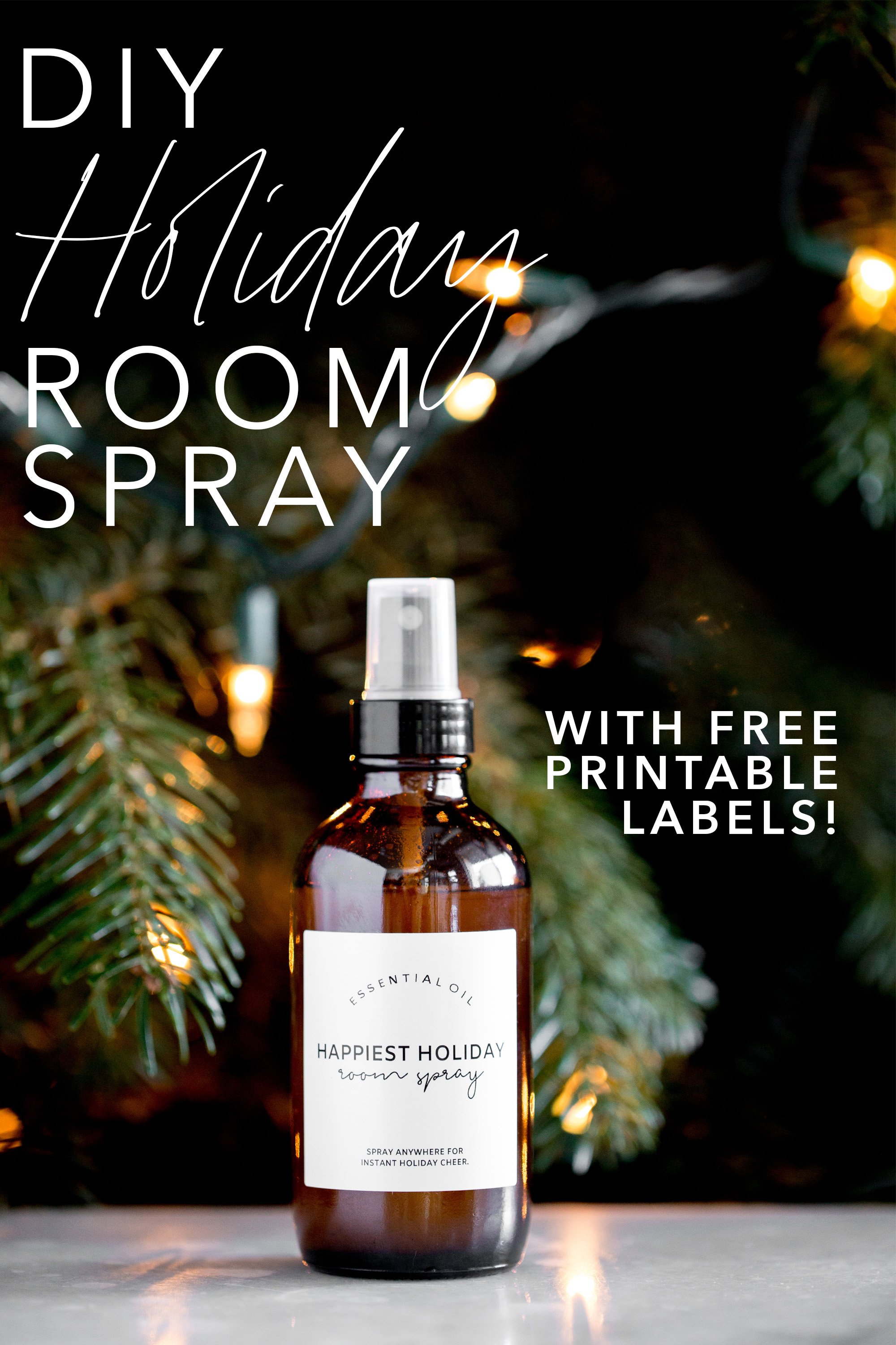 How to Make Essential Oil Room Sprays - The Birch Cottage