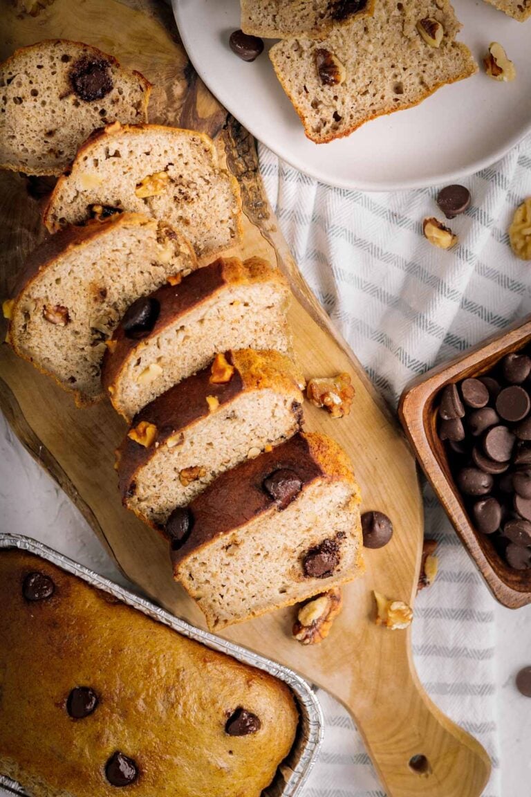 Healthy Air Fryer Banana Bread